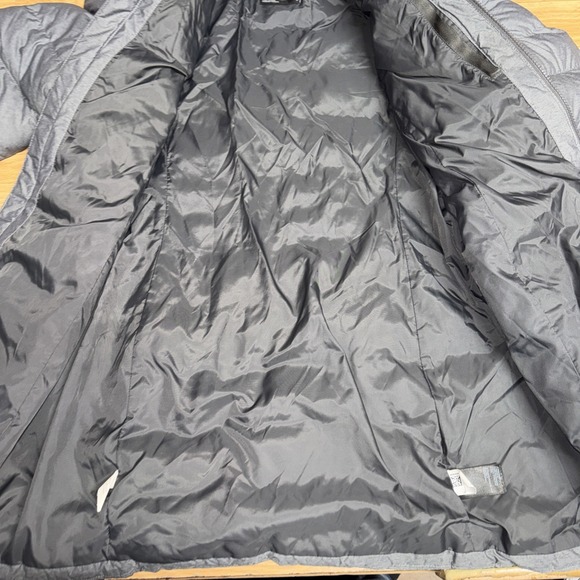 The North Face Gotham Parka Jacket Women's Large  Gray Down 550 Puffer Full-Zip - Picture 7 of 9